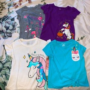 Kids Unicorn Shirt Bundle 🦄